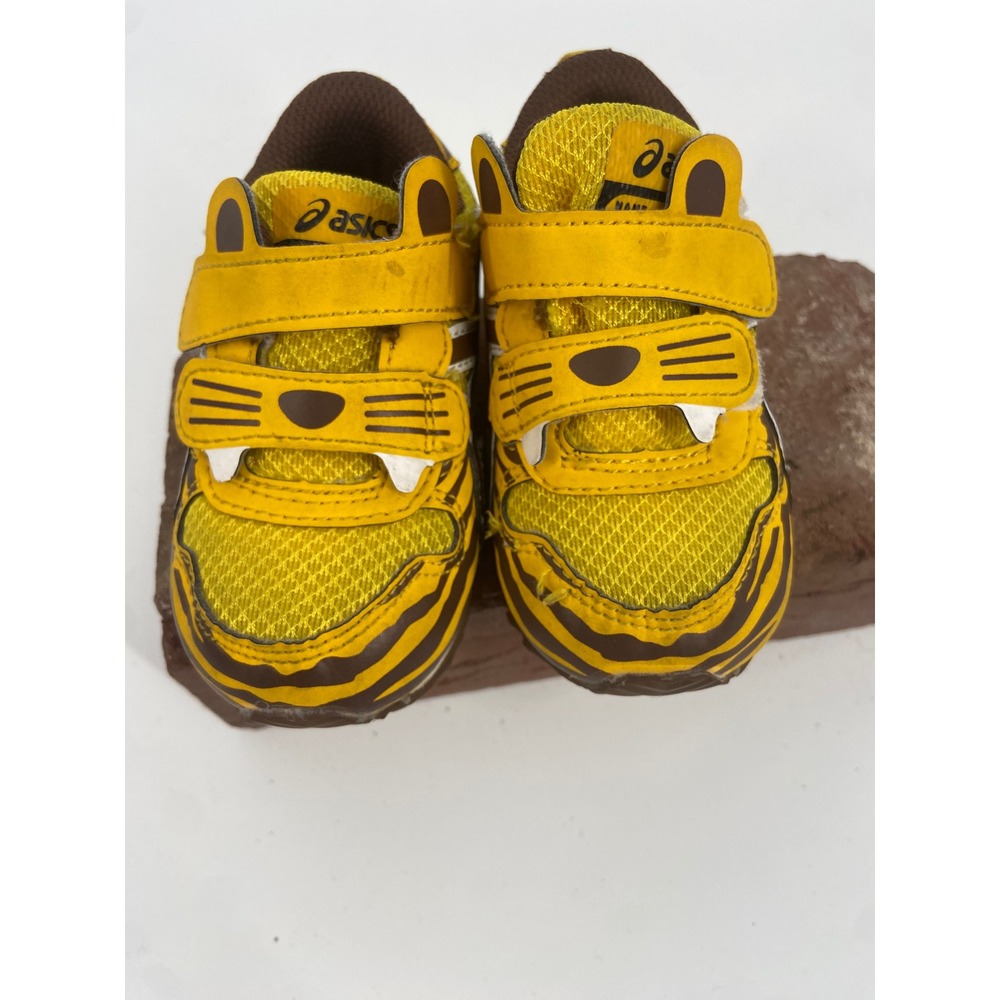 ASICSβ Kids Onitsuka Tiger Print Sneaker Shoes Toddler Size K- 5-Very Clean